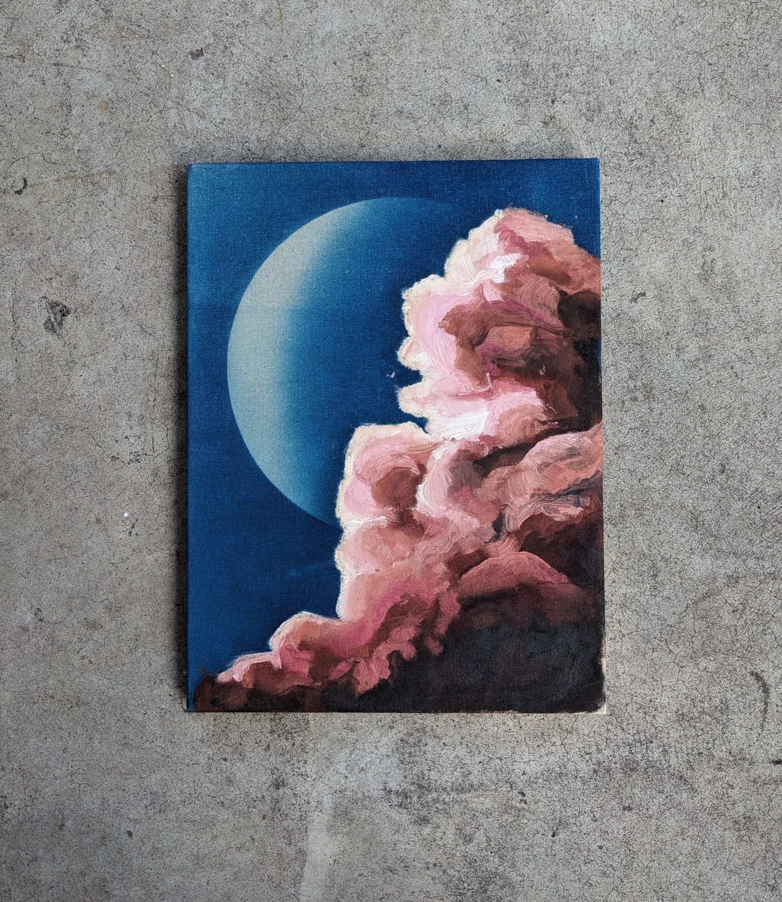 folding — cyanotypes